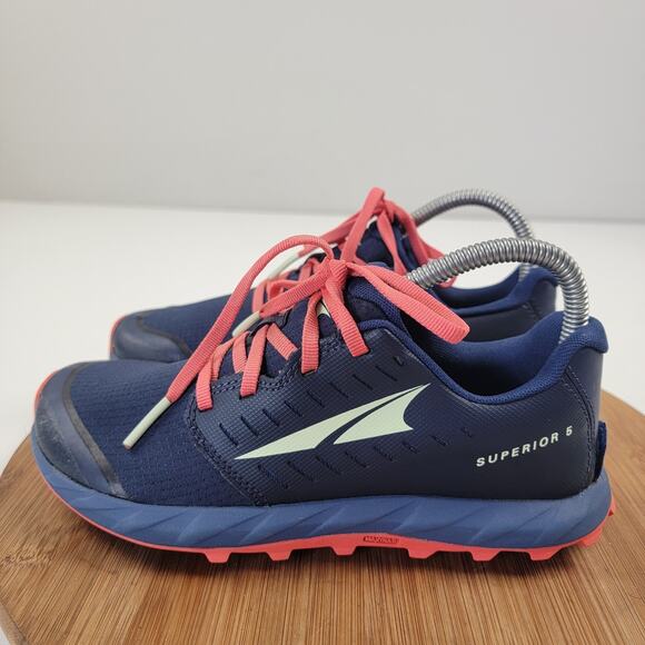 Altra Shoes - Altra Women's Superior 5 Trail Running Shoes Blue Sneakers Sz 6.5 US Outdoor